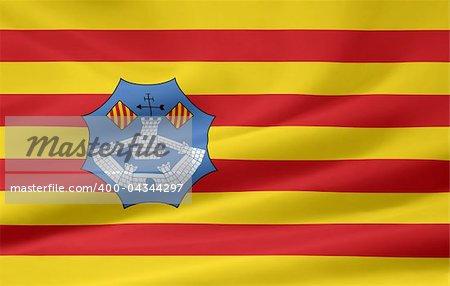 High resolution flag of Menorca