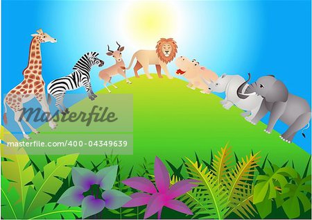 Animal cartoon