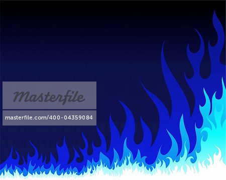 Inferno fire vector background for design use