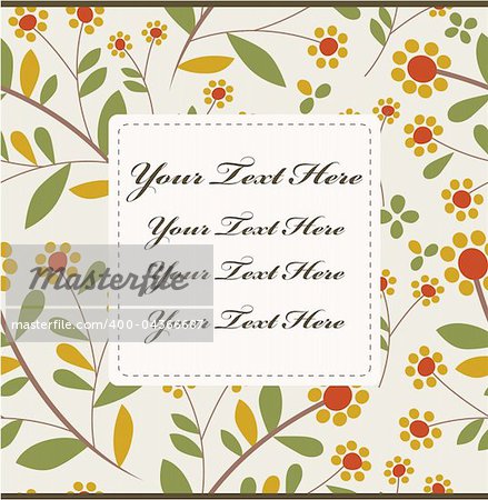 flower card