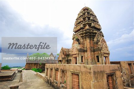 The Ancient Buddhist temple in Ayutthaya Thailand
