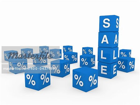 3d sale cube blue discount percentage sell buy