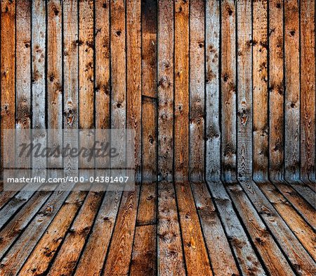 vintage old grunge wooden plank interior