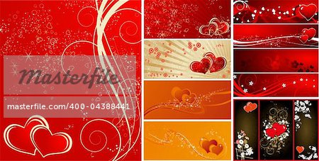 Love Design Background - Vector File