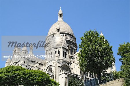 Sacre Coeur, Montmartre, Paris, France