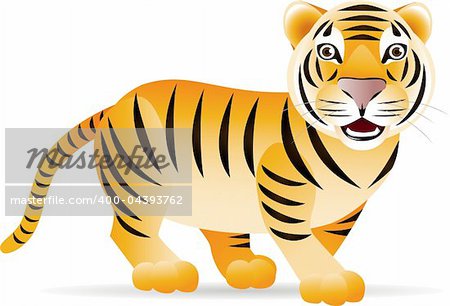 Tiger cartoon