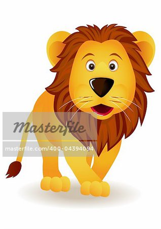 Lion vector cartoon