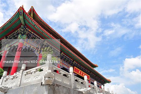 chinese temple in Thailand (wat nang lui yee2, dragon2)