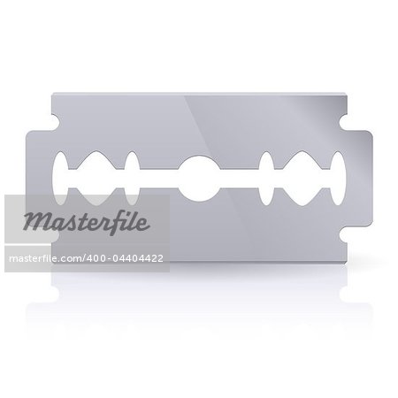 Blade isolated on the white background for design