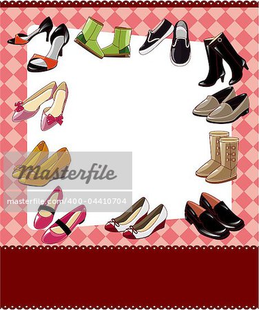 fashion shoe sale card