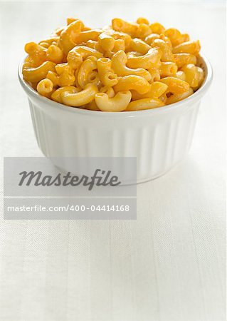 macaroni and cheese with extra space