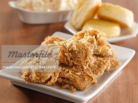 fried chicken meal