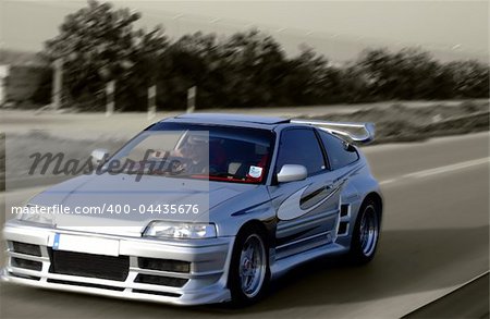 Nippon Series - various imsges depicting details from fast and tuned Japanese import cars