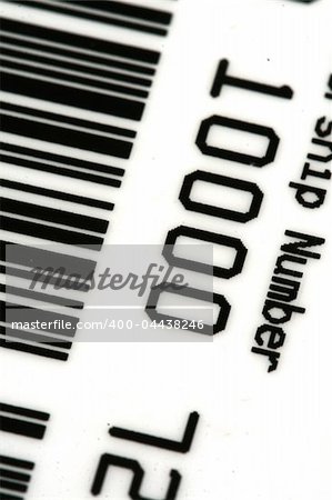 Closeup of a credit card