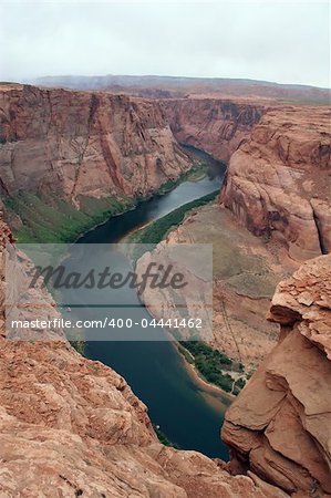 Horseshoe Bend located just a few miles out of Page, Arizona