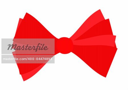 red  gift ribbon