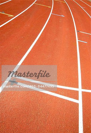 race track for runners