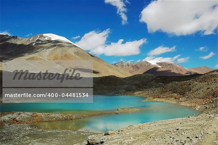 Himalayan lakes along Padum Trek, Ladakh, India.