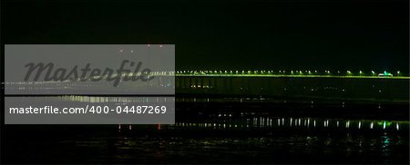 second severn crossing at night