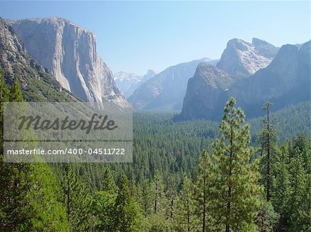 A first look into Yosemite Valley