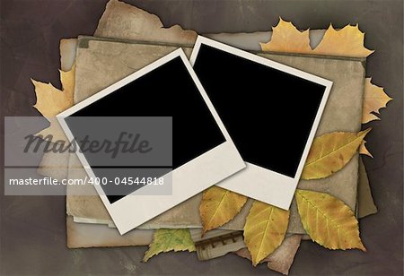 Grunge retro background of brown color