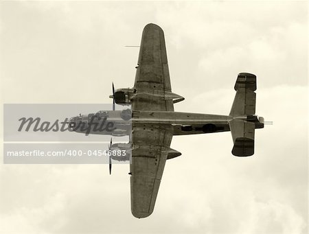 World War II era American bomber