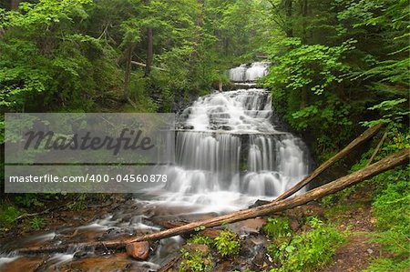 Michigan Water Fall - Wagner Falls