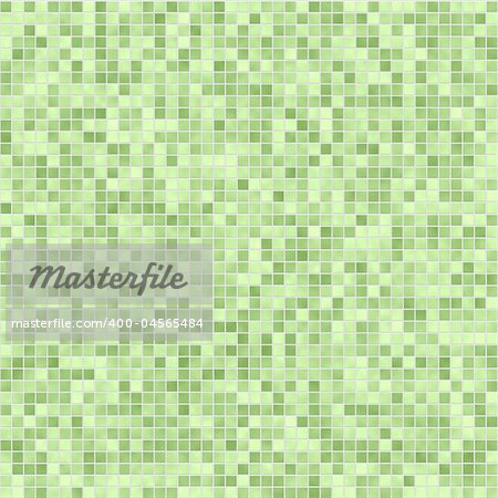 seamless tileable background of green bathroom or swimming pool tiles or wall
