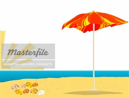 Summer Resort Illustration