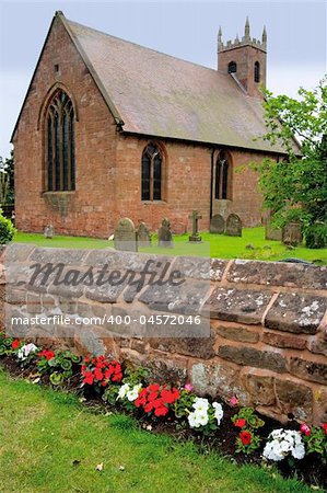 maxstoke The Parish Church of St Michael churchyard sandstone 14th century warwickshire midlands england