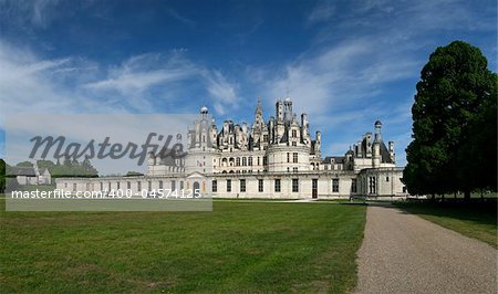 Chambord Castle on the Loire River. France. Europe