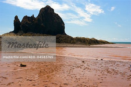 Bay Of Fundy, Five Island Provincial Park, Nova Scotia, Canada