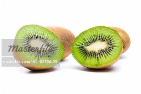 kiwi isolated on white