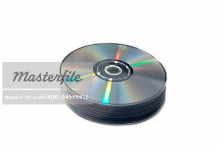 A pile of CDs