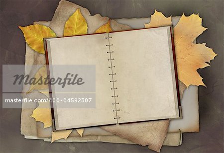 Grunge retro background of brown color