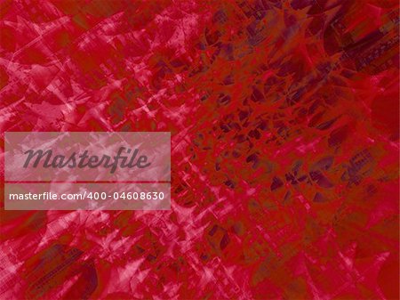 Deep red textured abstract rendered background