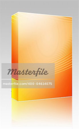 Software package box Abstract wallpaper illustration of wavy flowing energy and colors