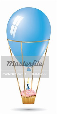 Birthday Vector Concept. Balloon Collection.