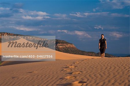 Coral Pink Sand Dunes State Park near Zion, Utah