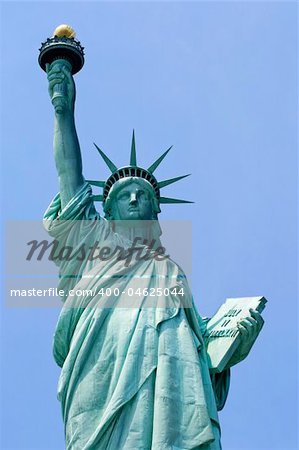 Statue of Liberty in New York City, NY.