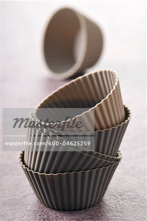 Close-up of Muffin Cups