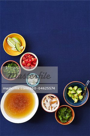 Ingrédients de la soupe