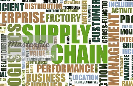 Supply Chain Management Background as Design Art