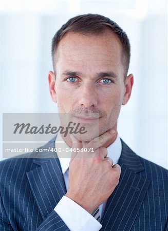 Portrait of a confident attractive mature businessman
