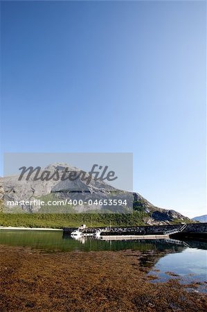 A coastal landscape in northern Norway