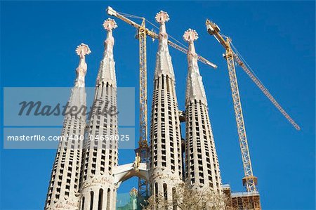 La Sagrada Familia, Barcelona, Spain