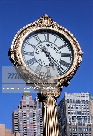 5th Avenue clock, New York City