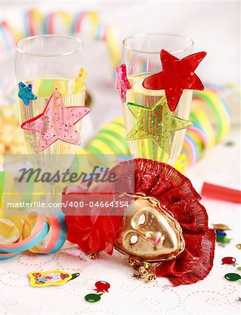 Party accessories for New Year Eve, birthday party or carnival