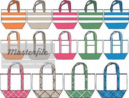 bags in different style