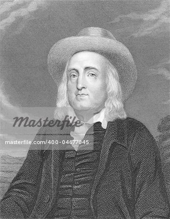Jeremy Bentham (1748-1832) on engraving from the 1800s. English philosopher and political radical. Best known for his moral philosophy. Engraved by J.Pofselwhite from a picture by J.Watts and published in London by W.Mackenzie.